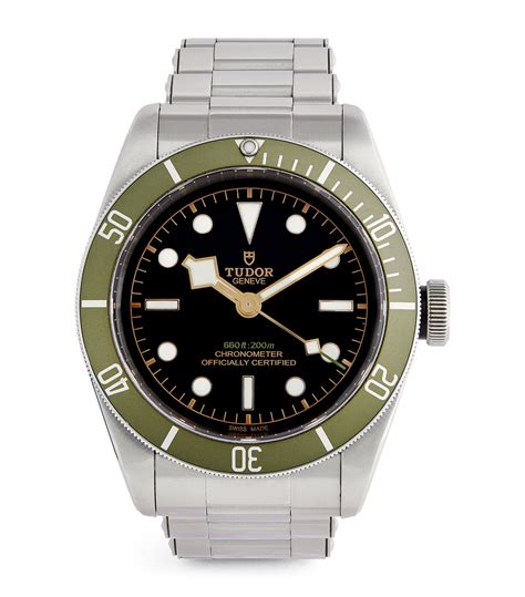 tudor black bay harrods exclusive stainless steel automatic watch 41mm|black bay harrods edition.